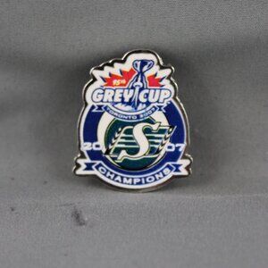 Saskatchewan Roughriders Pin (Retro) - 2007 Grey Cup Champions - Sticker Pin
